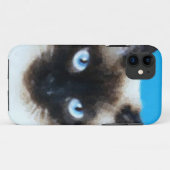 猫1 Case-Mate iPhoneケース (裏面(横))