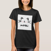 猫1 Tシャツ (正面)