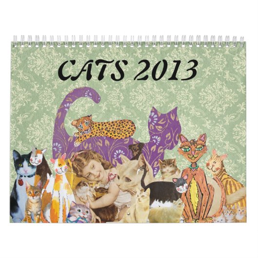猫2013のカレンダー カレンダー (カバー)