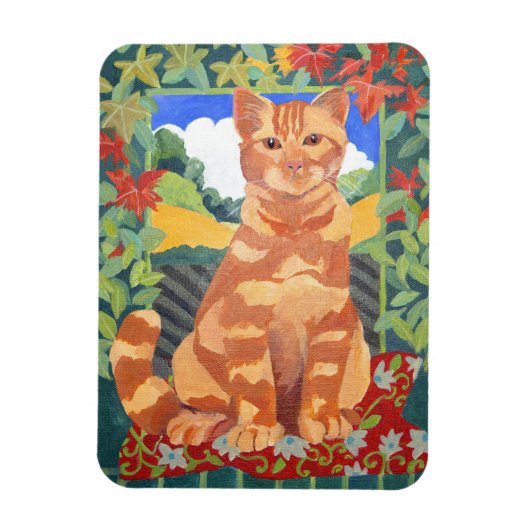 猫2014 マグネット (縦)