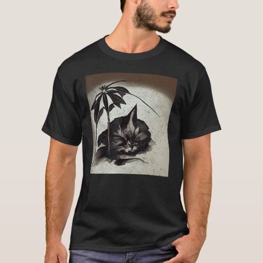 猫24 Tシャツ (正面)