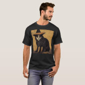 猫2 Tシャツ (正面フル)
