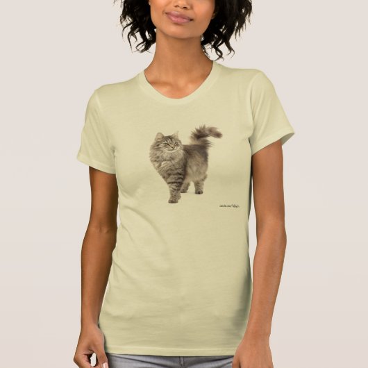 猫2 Tシャツ (正面)