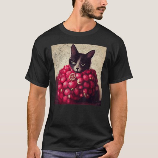 猫34 Tシャツ (正面)