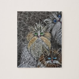 猫3 – 光爆弾 ジグソーパズル