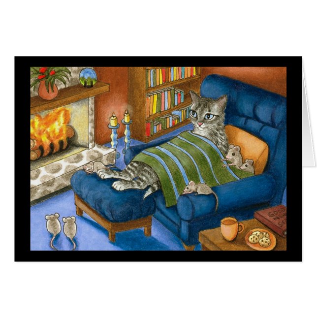 猫459のカード (正面横)