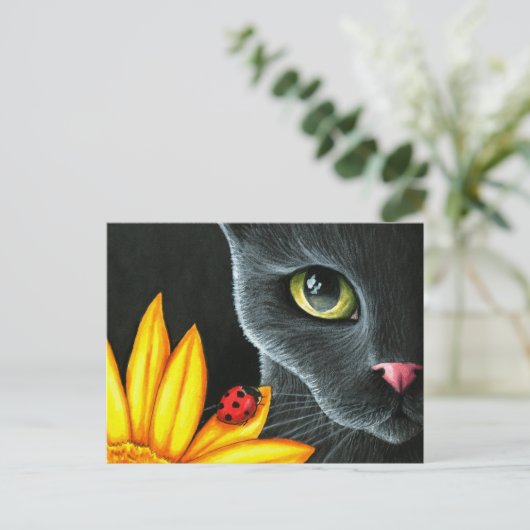 猫510 ポストカード (スタンド正面)