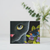 猫557 ポストカード (スタンド正面)