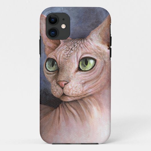 猫578 Sphynx Case-Mate iPhoneケース (裏面)