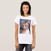 猫578 Sphynx Tシャツ (正面フル)