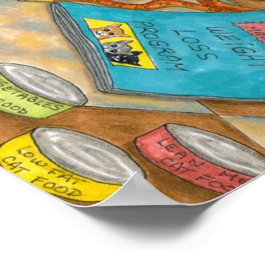 猫579 ポスター (角)