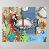 猫579 ポスター (正面)