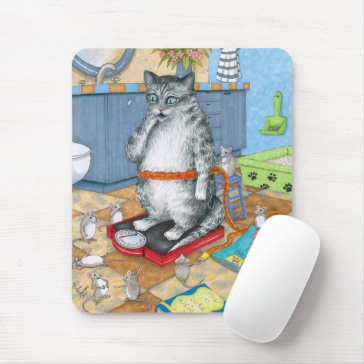 猫579 マウスパッド (マウス)