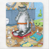 猫579 マウスパッド (正面)