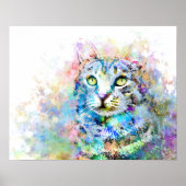 猫674 ポスター (正面)