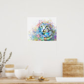 猫674 ポスター (キッチン)