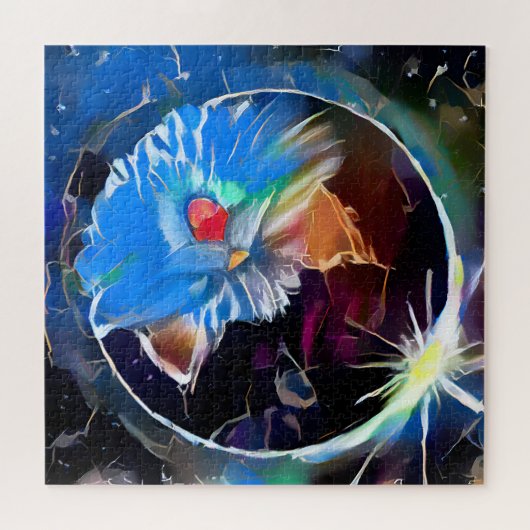 猫6 - 太陽の eclipse ジグソーパズル (横)