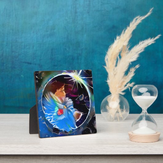 猫6 - 太陽の eclipse フォトプラーク (インサイチュ)