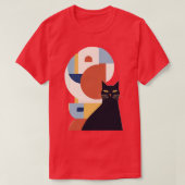 猫9 Tシャツ (デザイン正面)