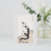 猫（かわいい子猫） (かわいい子猫) (by Xu Beihong) ポストカード (スタンド正面)