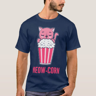 猫+とうもろこし+猫好き+ギフト 少年 Tシャツ