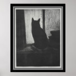 「猫」は1900年までにCRW Nevinson ポスター<br><div class="desc">1900ユニーク年絵画1900年のC.R.W Nevinsonによる</div>