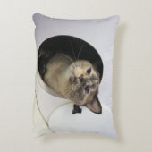 猫 アクセントクッション (裏面(縦))