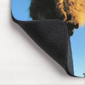 猫、イエスを待っている マウスパッド (コーナー)