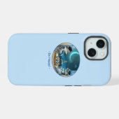 猫 エッフェル塔 - ナイトハッピー フォンケース iPhone 15ケース (裏面横)