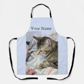 猫 エプロン (正面)