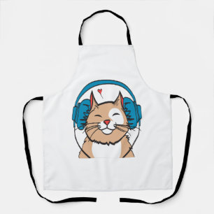 猫 エプロン