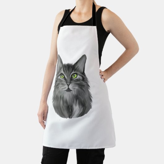 猫 エプロン (インサイチュ)