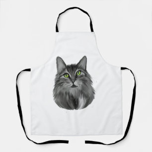 猫 エプロン