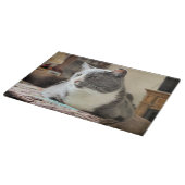 猫 カッティングボード (角)