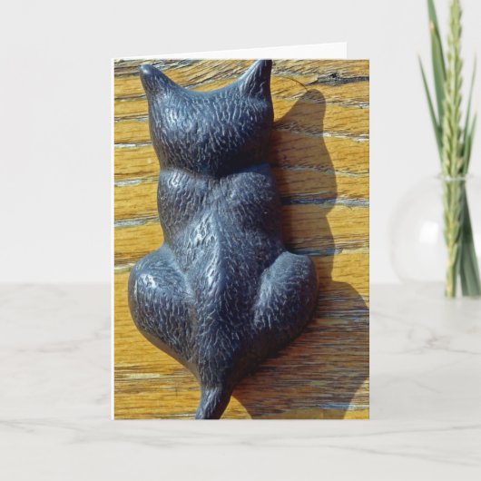 猫 カード (正面)