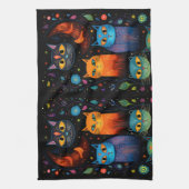 猫 キッチンタオル (縦)