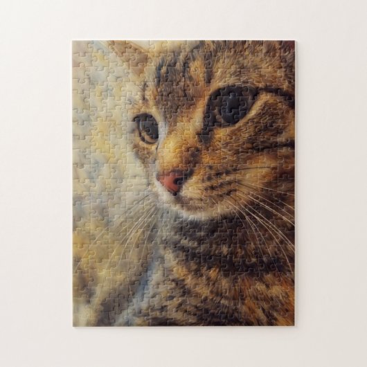 猫 キティ アート 猫好き パズル (縦)