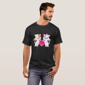 猫 キティ キャット Tシャツ (正面フル)
