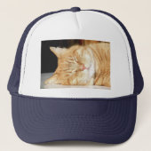 猫 キャップ (正面)