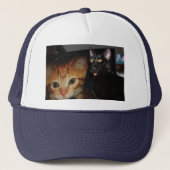 猫 キャップ (正面)