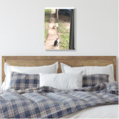 猫 キャンバスプリント (インサイチュ (寝室))