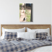 猫 キャンバスプリント (インサイチュ (寝室))