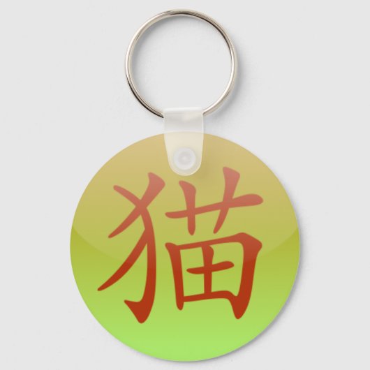 [猫]キーチェーン キーホルダー (正面)