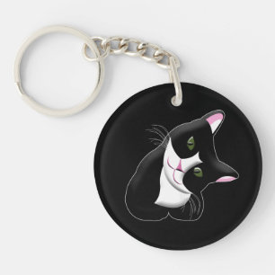 猫 キーホルダー
