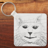 猫 キーホルダー (正面)