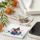 猫 キーホルダー (正面右)