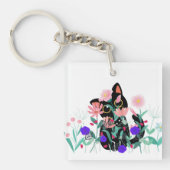 猫 キーホルダー (正面)