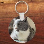 猫 キーホルダー (裏面)