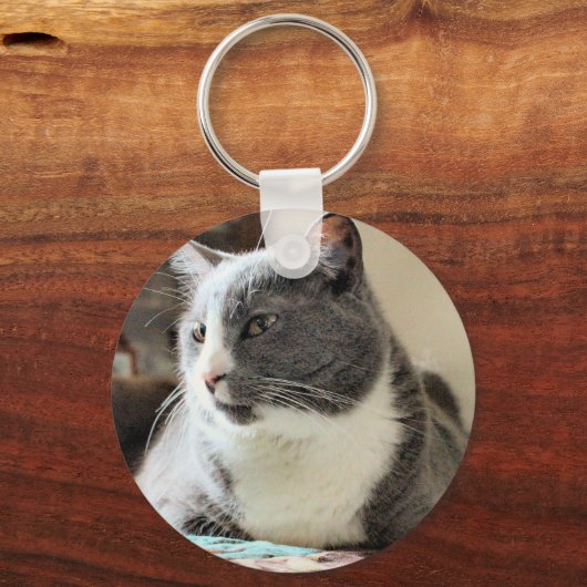 猫 キーホルダー (裏面)