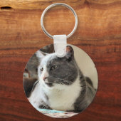 猫 キーホルダー (正面)